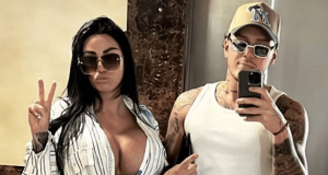 Katie Price and JJ Slater get MATCHING tattoos in Cyprus Katie Price and JJ Slater get MATCHING tattoos in Cyprus
