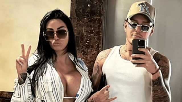Katie Price and JJ Slater get MATCHING tattoos in Cyprus Katie Price and JJ Slater get MATCHING tattoos in Cyprus