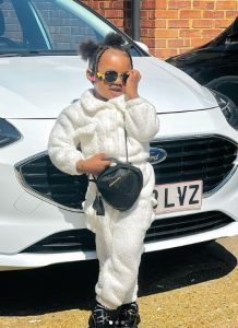 Adorable photos of Bukunmi Oluwasina's daughter