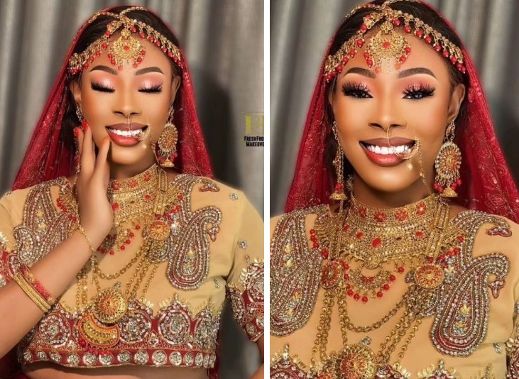 Aisha Lawal celebrates birthday with Indian themed photos Aisha Lawal celebrates birthday with Indian themed photos