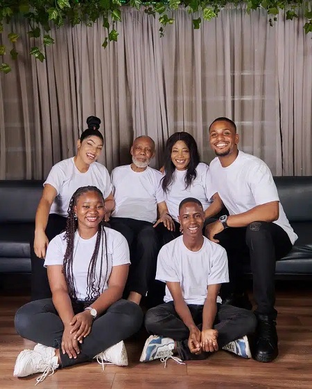 Alexx Ekubo shares rare family photos