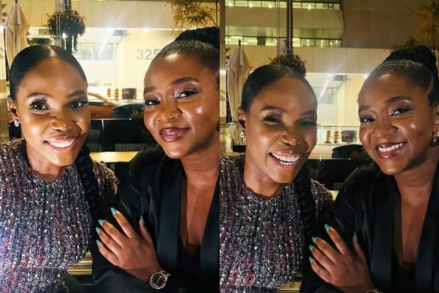 Beautiful photos of Genevieve Nnaji and Lala Akindoju