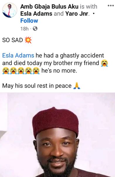 Corps member D!ES 6 days to his wedding introduction 