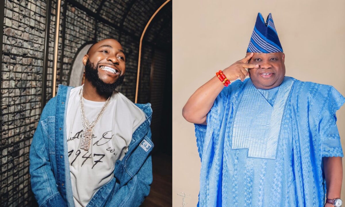 Davido HAILS his uncle, Governor Ademola Adeleke