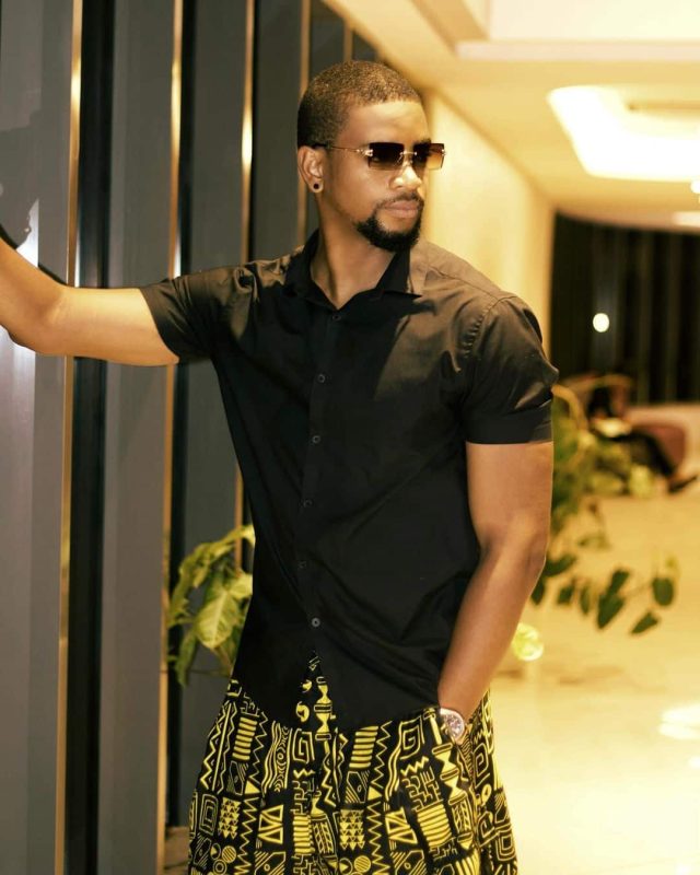 Olumide Oworu reveals why he hid his partner's face