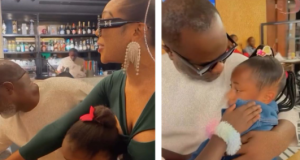 Ehi Ogbebor & her ex-husband REUNITE for daughter’s birthday Ehi Ogbebor & her ex-husband REUNITE for daughter's birthday