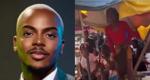 Enioluwa REACTS to clip of crossdresser humiliated Influencer, Enioluwa reacts to a clip of crossdresser being humiliated publicly