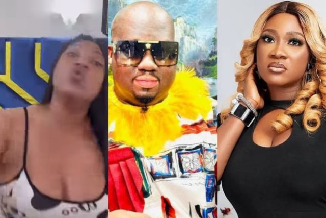 Queeneth Hilbert c*rses out Prophet who wished her d3ath for dragging Mercy Johnson