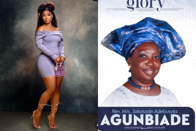 Bbnaija star, Esther Biade loses mother
