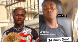 Nigerian man finally completes the 24 hours burial challenge Nigerian man finally completes the 24 hours burial challenge