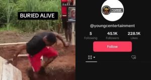 Tiktok bans account of ’24 hours burial challenge’ content creator
