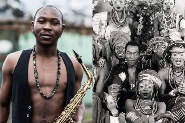 Seun Kuti reveals why his father, Fela, married 27 women in a day Seun Kuti reveals why his father, Fela, married 27 women in a day