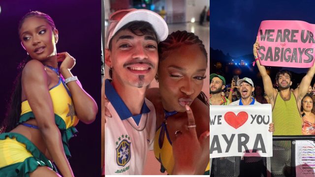 Nigerians slams Ayra Starr for being touchy with Brazilian fans