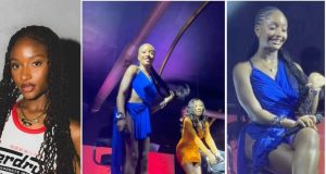 Ayra Starr’s outfit to her album listening party causes a stir online Ayra Starr’s revealing outfit to her event triggers reaction