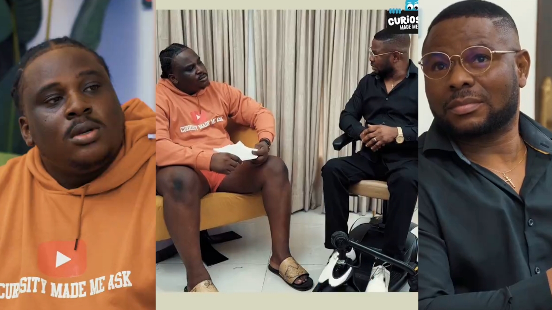 Isbae U humorously mocks Yinka Ayefele's inability to walk