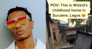 Davido’s fans share the STATE of Wizkid’s childhood home Wizkid’s childhood home in Surulere, Lagos surface online