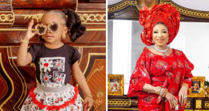 Lizzy Anjorin celebrates daughter at THREE Lizzy Anjorin celebrates daughter at THREE