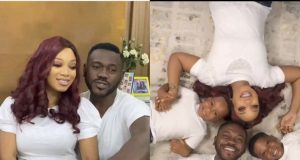 Deyemi Okanlawon warm hearts with family photoshoot Actor, Deyemi Okanlawon warms heart with rare family photoshoot