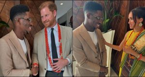 Moses Bliss grateful to have met Harry & Meghan Moses Bliss grateful to have met Harry & Meghan