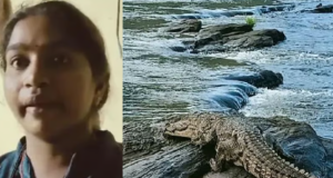 Mother THROWS her disabled six-year-old son into a CROCODILE-infested RIVER Mother THROWS her disabled six-year-old son into a CROCODILE-infested RIVER