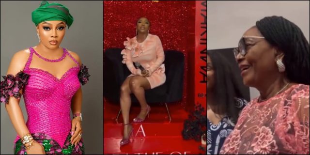 My parents once flogged me for coming last in class - Toke Makinwa