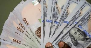 Naira exchanges at over N1,500 against dollar Naira exchanges at over N1,500 against dollar