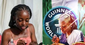 GWR: 19-year old Nigerian lady completes 72-hour nail-a-thon Nigerian lady completes 72-hour nail-a-thon