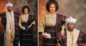 Oba Elegushi & his second wife celebrate 5th wedding anniversary Oba Elegushi & his second wife celebrate 5th wedding anniversary