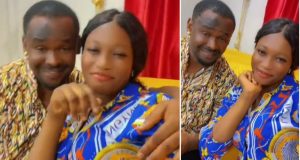 Ifedi Sharon and Zubby Michael fuel engagement rumour Ifedi Sharon and Zubby Michael fuels engagement speculations in a video