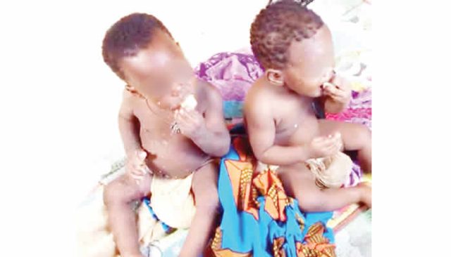 Police rescue two toddlers locked up in Lagos apartment Police rescue two toddlers locked up in Lagos apartment