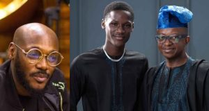 Tuface REACTS as Sunmbo’s husband celebrate son Tuface REACTS as Sunmbo's husband celebrate son