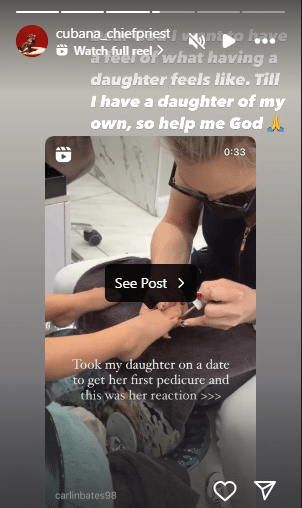 Cubana Chief Priest wishes a female child from God 