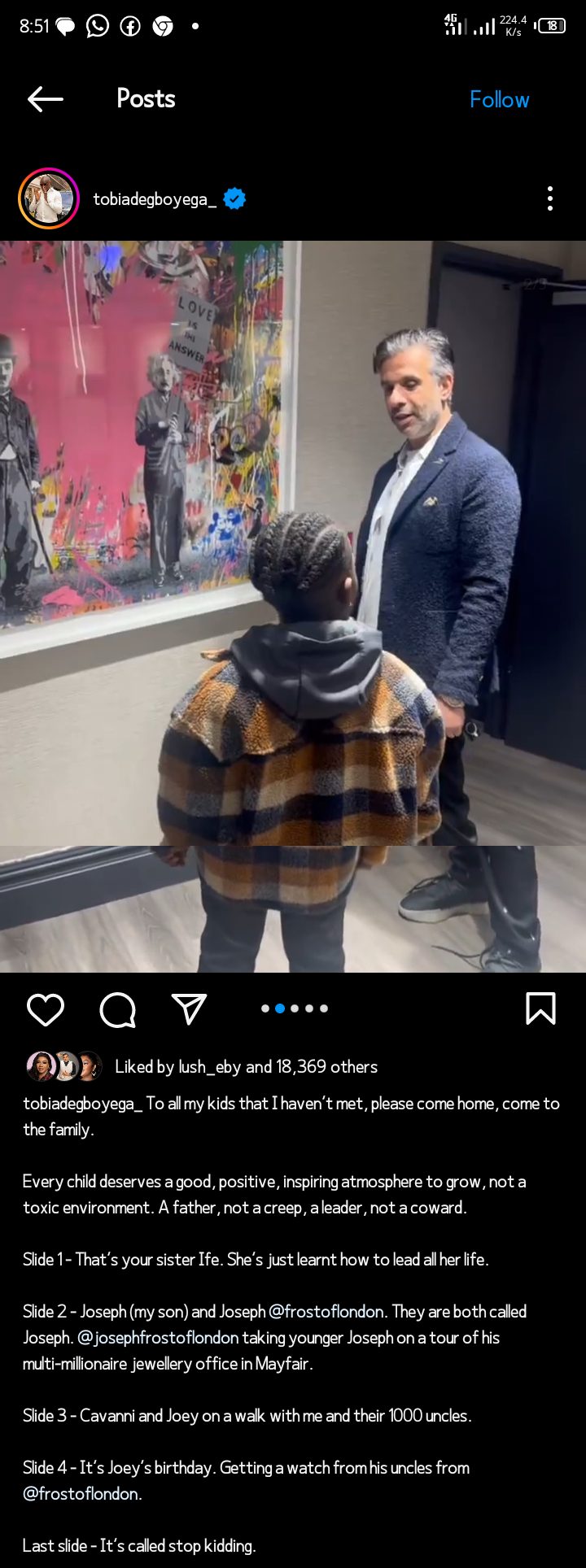 Pastor Tobi reacts to accusations of fathering Kayode Olanrewaju’s kids