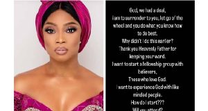 Toke Makinwa set to launch Christian fellowship Toke Makinwa set to launch Christian fellowship