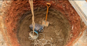 Two Beninese well diggers D!E while digging well in Ogun Two Beninese well diggers D!E while digging well in Ogun