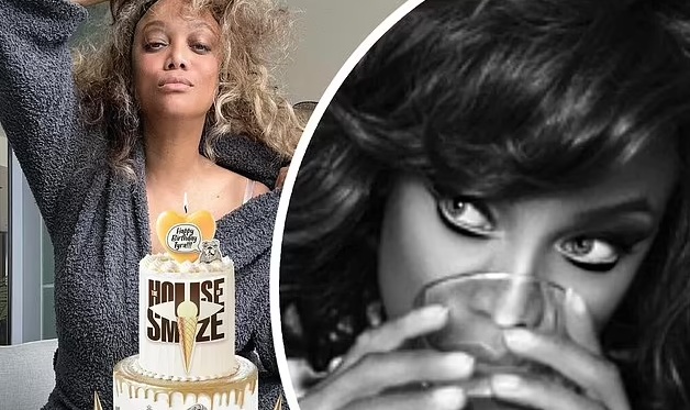 Tyra Banks reveals she had very first alcoholic drink at 50 Tyra Banks reveals she had very first alcoholic drink at 50