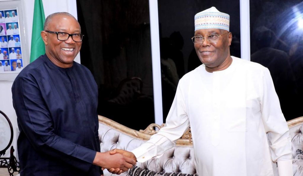 Atiku Abubakar and Peter Obi reunites since 2023 election