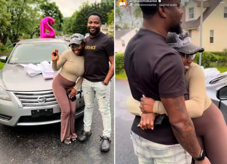 Omobanke gifts his 21-year old daughter a car on her birthday 1 Soji Taiwo ‘Omobanke’ buys his 21 year old daughter a car on birthday