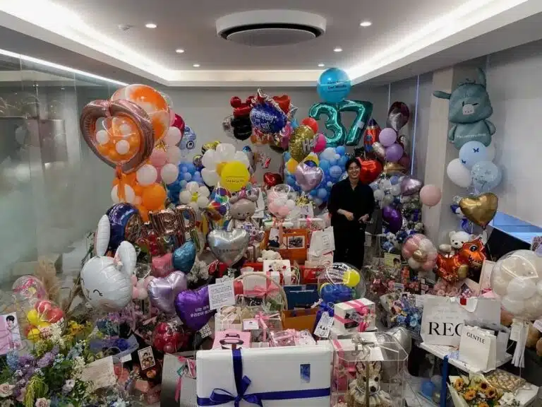 Lee Min-Ho displays truckload of gifts received on his 37th birthday
