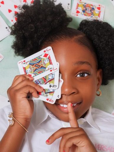 Adorable photos of Bukola Adeeyo's daugher

