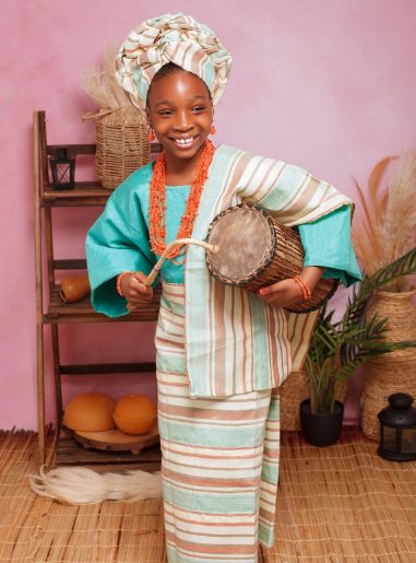 Adorable photos of Bukola Adeeyo's daugher

