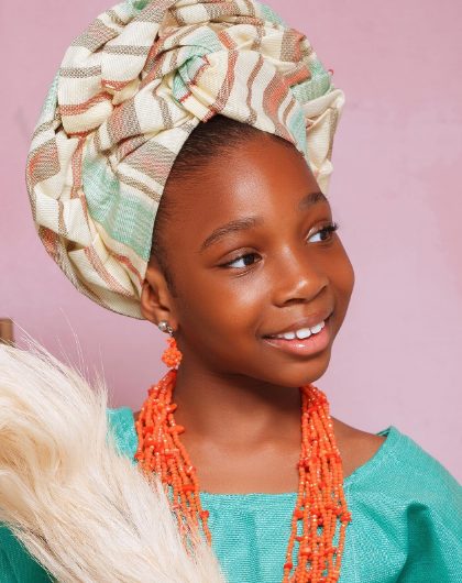 Adorable photos of Bukola Adeeyo's daugher

