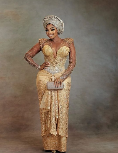 Mother of the groom! Davido's sister STUNS on his BIG DAY