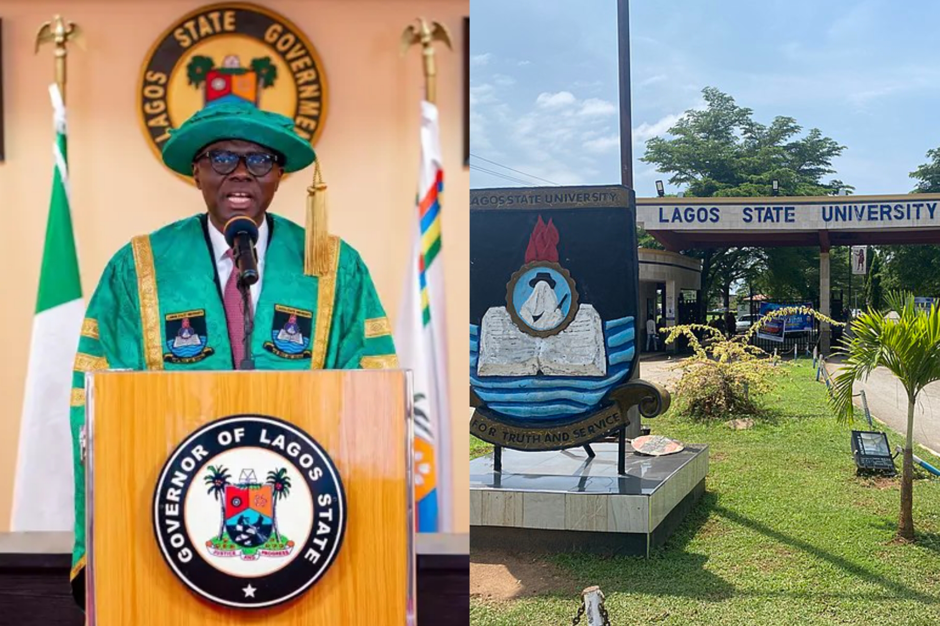 LASU's best student receives N10M from Gov. Sanwo-Olu LASU's best student receives N10M from Gov. Sanwo-Olu