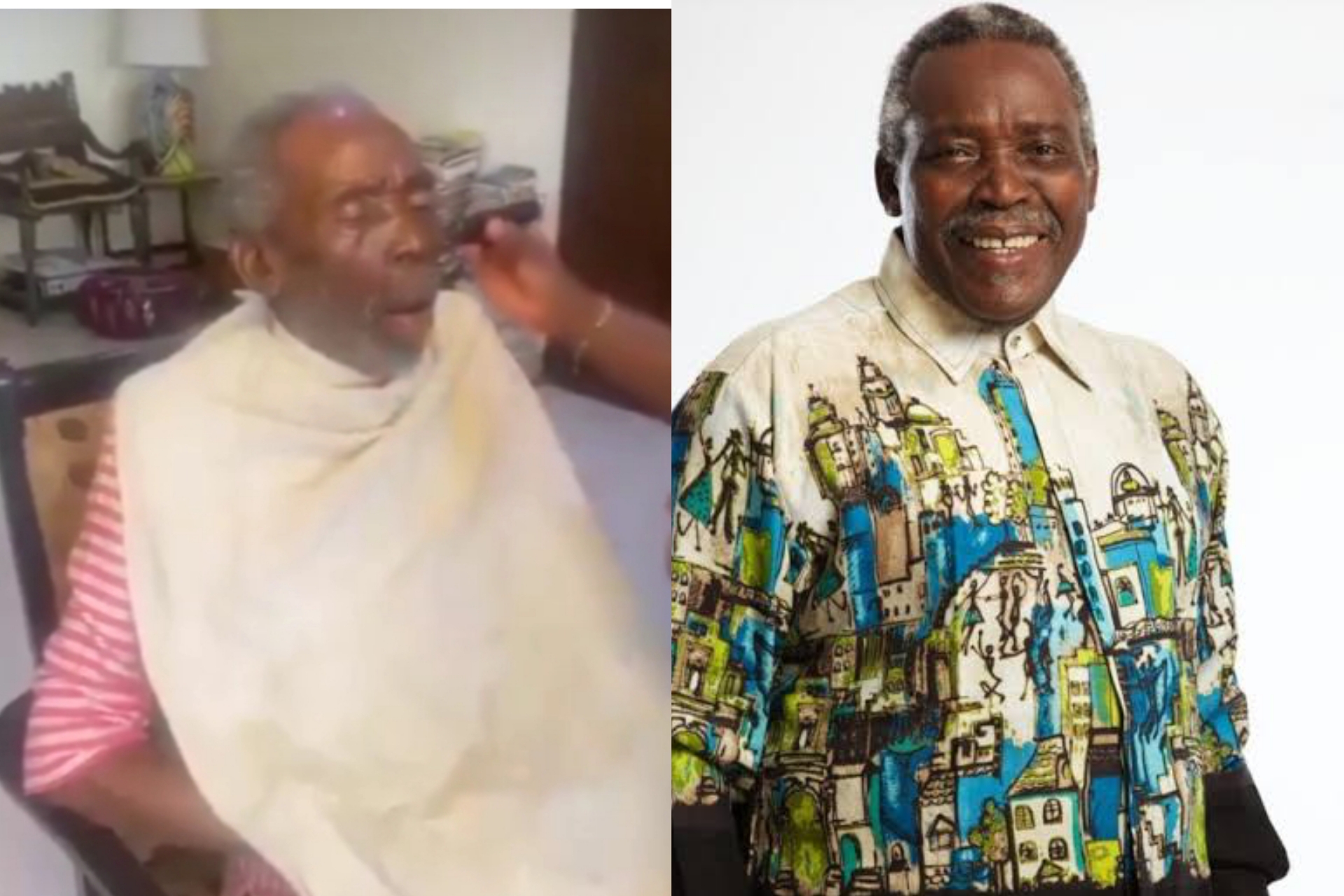 Olu Jacobs debunks his demise in a video message Olu Jacobs debunks his demise in a video message