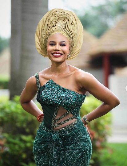 Funke Akindele, Shaffy Bello, others stepped out in STYLE for Sharon Ooja's wedding 