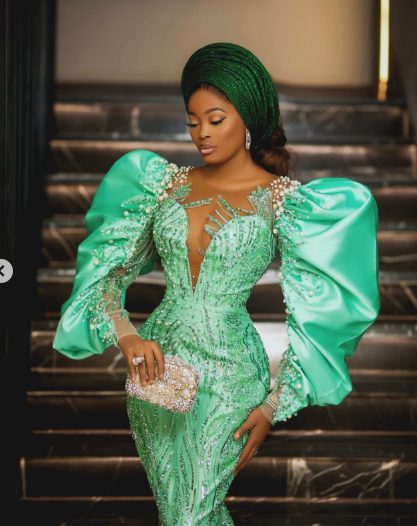 Funke Akindele, Shaffy Bello, others stepped out in STYLE for Sharon Ooja's wedding 