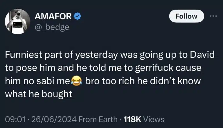 Davido's photographer ordered him to GET OUT after asking him to pose 