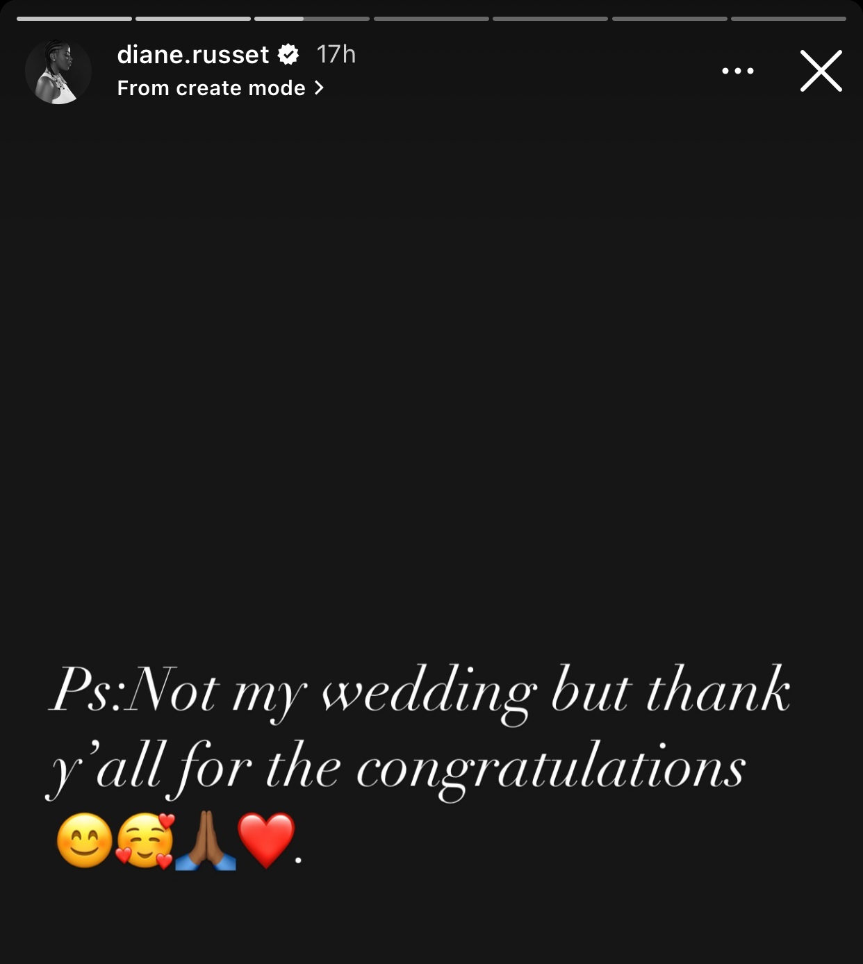BBNaija’s Diane Russet addresses marriage rumours