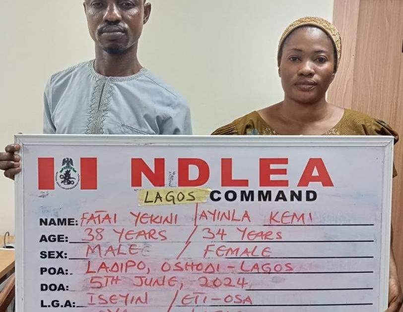 NDLEA intercepts cocaine shipment at Lagos hotel NDLEA intercepts cocaine shipment at Lagos hotel